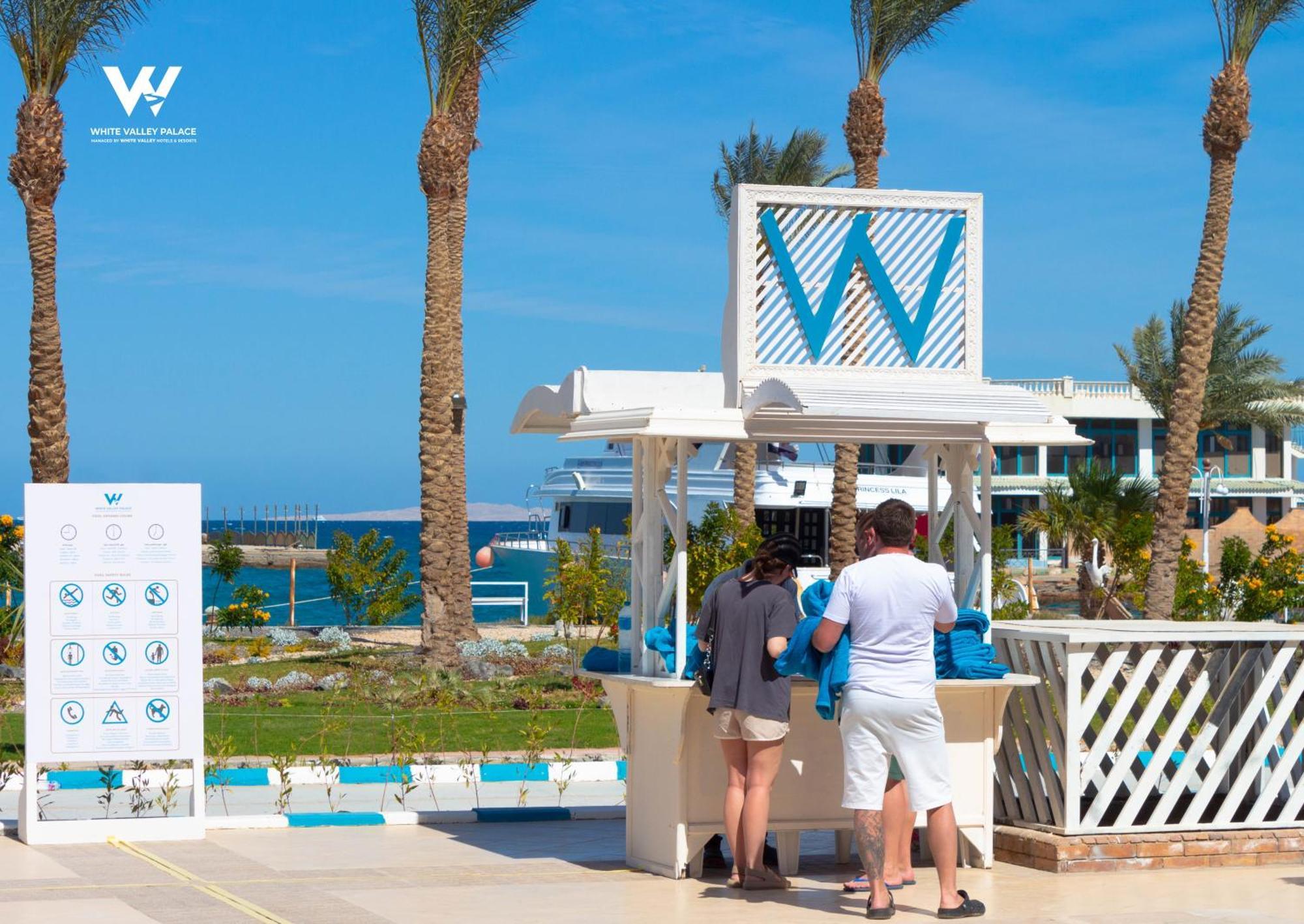The Palace Beach Hotel Hurghada Exteriér fotografie